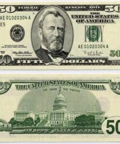 USD $50 Bills